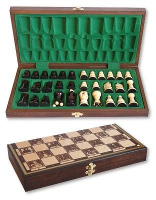 Filipek Wood WOODEN ROYAL CHESS 35 cm (German)