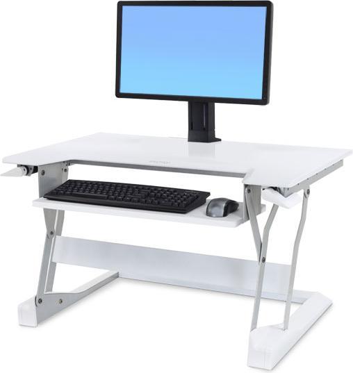 Produktbild Ergotron WorkFitT + PD single LD monitor Kit, 24 inch, 2 VESA + (Tisch, 27.01")