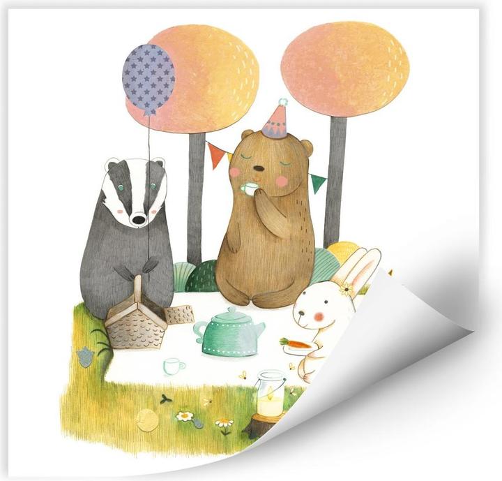 Image du produit Trenddeko Pique-nique pour trois (70 x 70 cm)