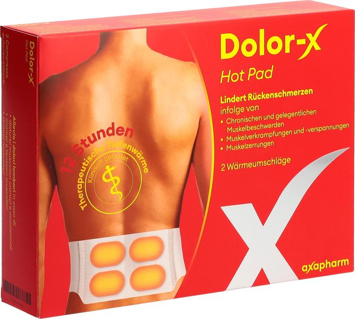 Produktbild Dolor-X Hot Pad Wärmeumschläge 2 Stk (2 x)