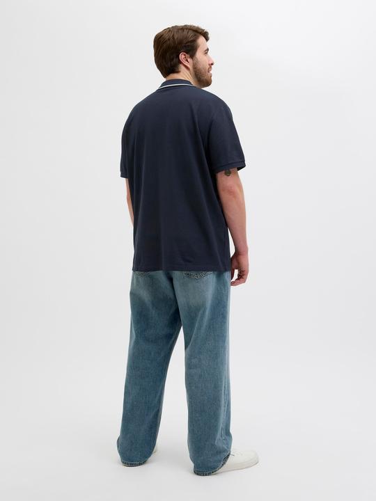 Produktbild Jack & Jones Plus Size Gedruckt Poloshirt Poloshirt (4XL)