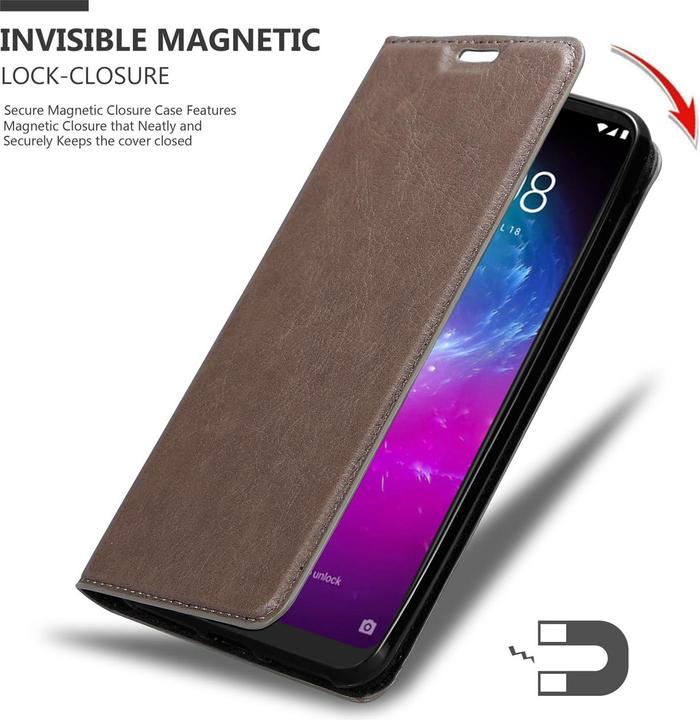 Immagine prodotto Cadorabo Copertina magnetica invisibile del libro (ZTE Blade A7)