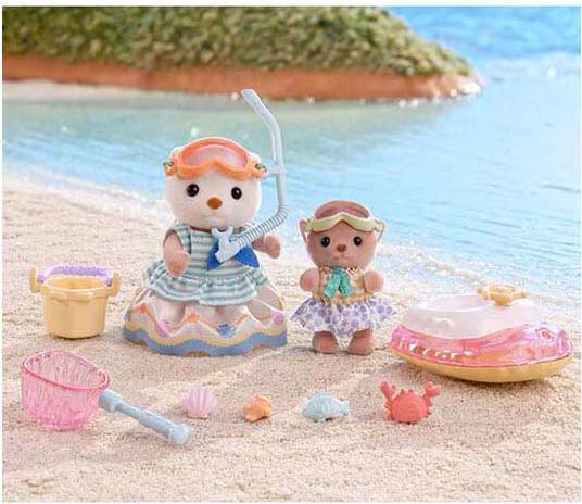 Actual product image Sylvanian Families Seeotter Schnorchel Spielset