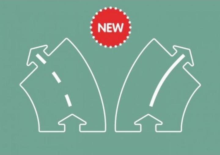 Actual product image Waytoplay extension set curves 4 pieces