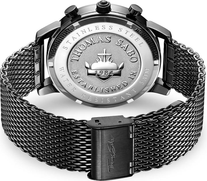 Immagine prodotto Thomas Sabo Orologio da uomo Rebel (Orologio da polso analogico, 42 mm)