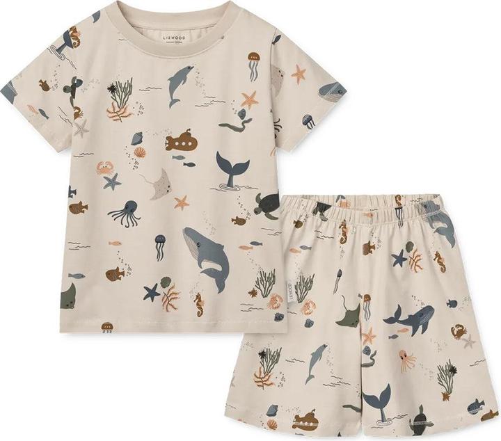 Produktbild Liewood Pyjama Ilford Sea Creature / Sandy Grösse 122 (122)