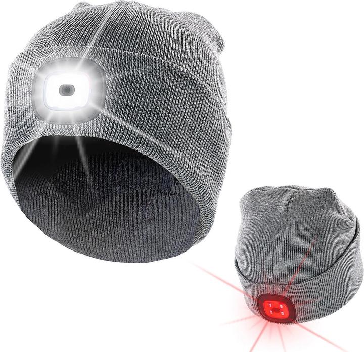 Produktbild Lunartec Wintermütze mit LEDs
