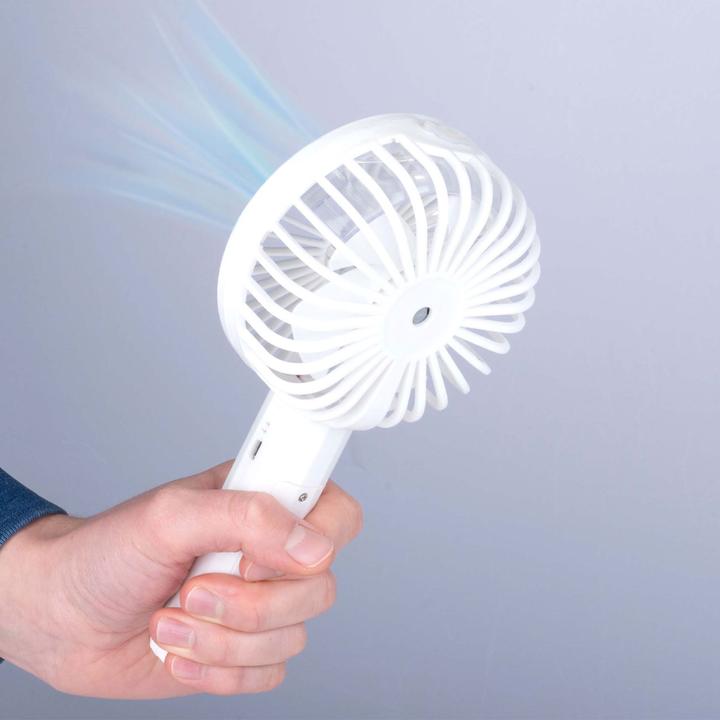 Produktbild Lifetime Air 2er-Set Sprühventilator mit Hayhalter, Hand-Ventilator, Akku