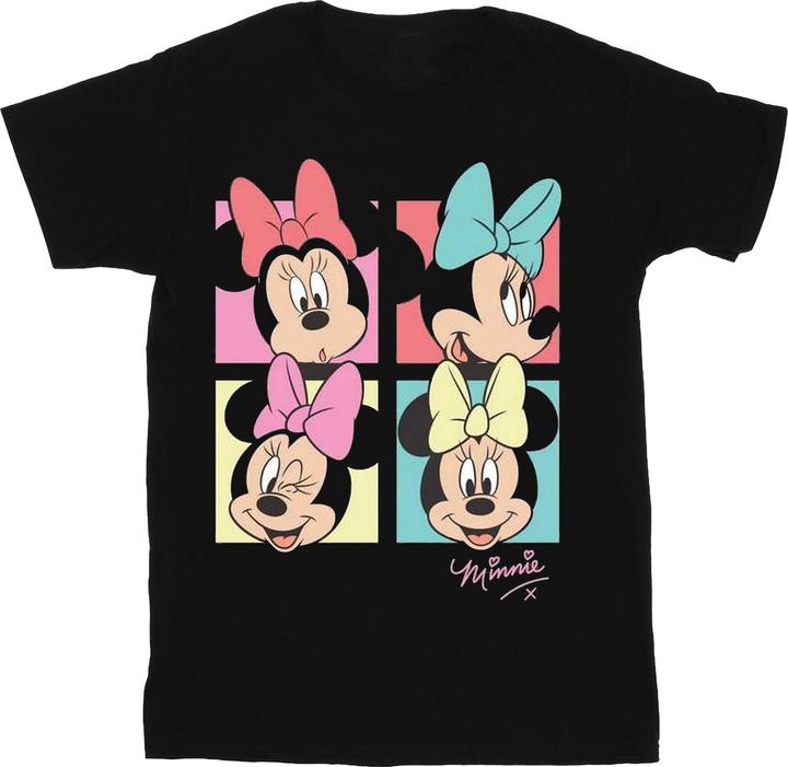 Immagine prodotto Disney Maglietta con fiocco di Minnie Mouse da ragazza (128)