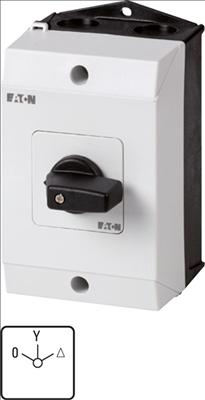 Actual product image Eaton T0-4-8410/I1 Star- 207140 Delta switch Kont8 20A 0-Y-D 60°