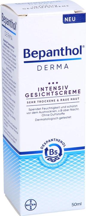 Bepanthol Derma Intensiv Gesichtscreme, 1X50 ml CRE (50 ml, 24h Creme)