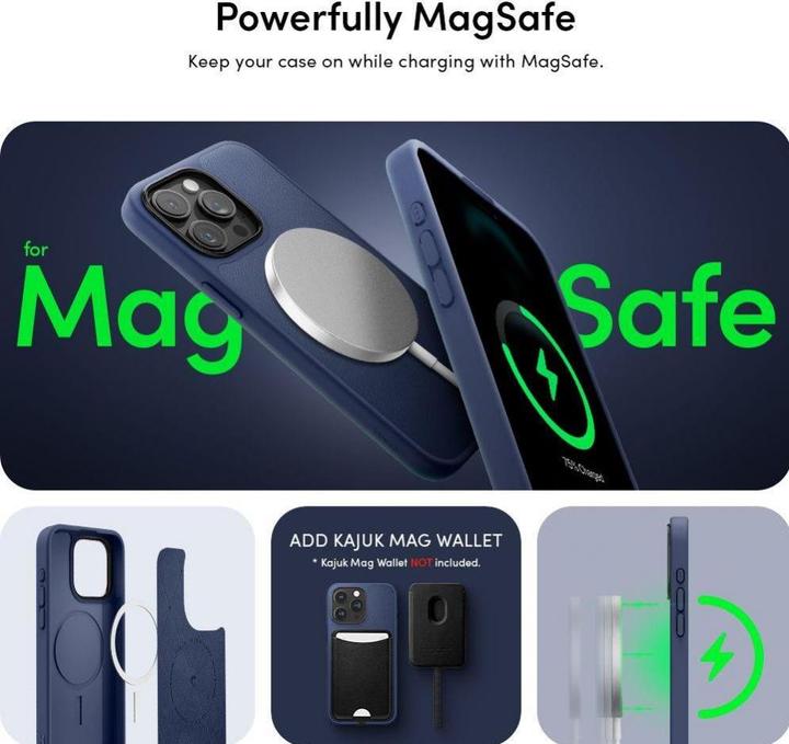 Actual product image Cyrill Kajuk Mag Magsafe Iphone 15 Pro Max Navy (Apple iPhone 15 Pro Max)