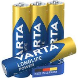 Actual product image Varta Battery LONGLIFE Power AAA NEW (10 pcs., AAA, 1260 mAh)