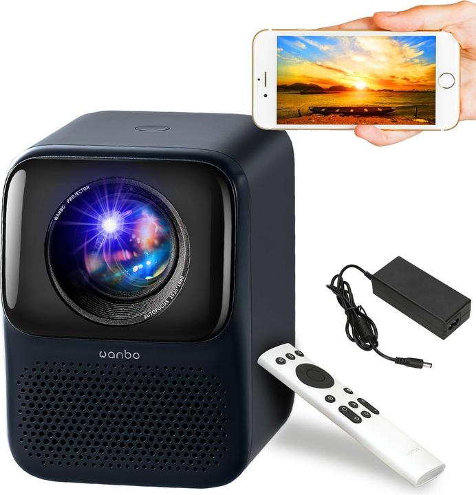 Immagine prodotto Wanbo T2 Max (Full HD, 450 lm, 1.2:1)