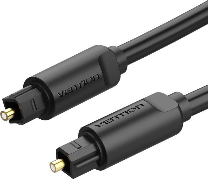 Vention Toslink Optical Audio Cable 1m (Black) (1 m, TOSLINK)
