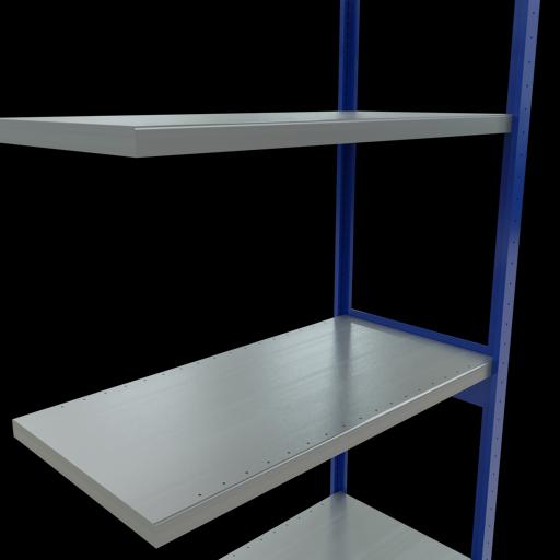 Actual product image Schulte Lagertechnik MULTIplus250 boltless add-on bay system with length bolts
