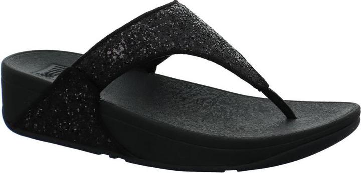 Actual product image Fitflop Lulu Glitter Toe Thongs (39)