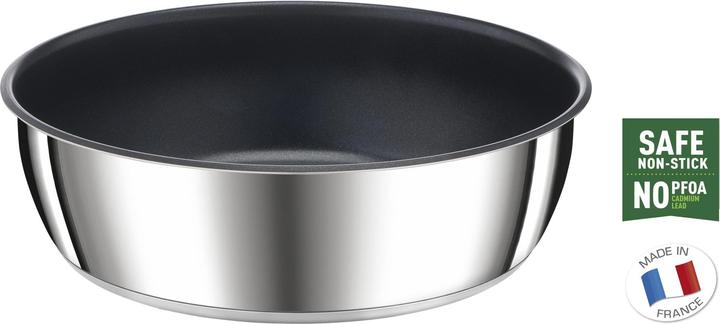 Produktbild Tefal Ingenio Preference On 13-teiliges Set (24 cm, Wok Pfanne, Pfannenset + Topfset, Kochtopf, Bratpfanne, Stielkasserolle, Edelstahl)