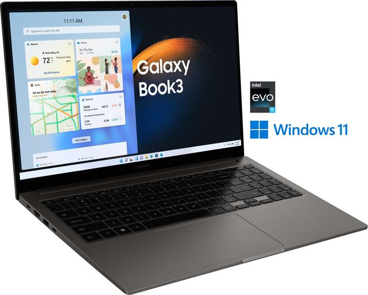 Actual product image Samsung Galaxy Book3 (15.60", Intel Core i5-1335U, 8 GB, 512 GB, DE)