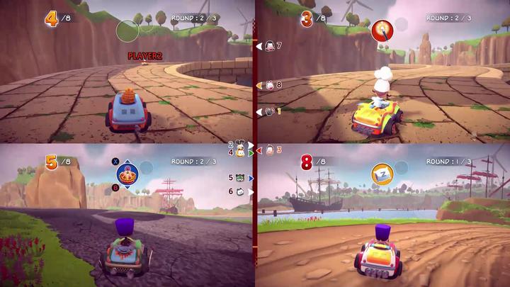 Produktbild Microsoft C2C Garfield Kart Furious Racing CH (Xbox One X, Xbox One S, Xbox Series S, PC, Xbox Series X)