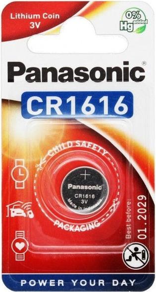 Actual product image Panasonic Lithium Power CR1616 (1 pcs., CR1616, 55 mAh)