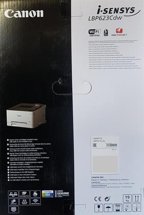 Immagine prodotto Canon LBP623Cdw i-SENSYS (Laser, Colore)