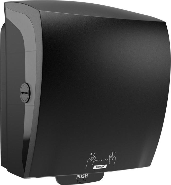 Immagine prodotto Katrin Distributore di asciugamani di carta System 82070 in plastica nera