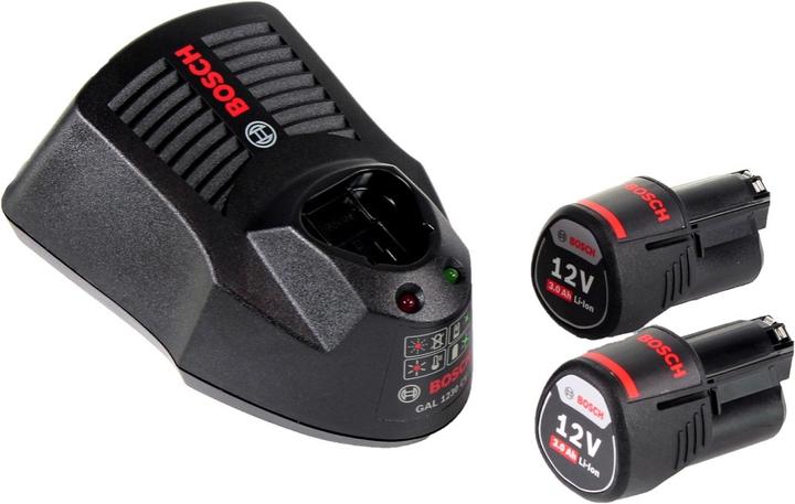 Productafbeelding Bosch Professional Bosch GUS 12V-300 Professionele Accu Universele Schaar 12 V + 2x Accu 3.0 Ah + Lader + L-Boxx