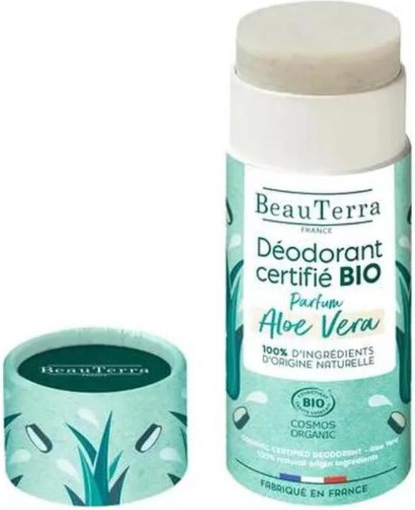 Image du produit BeauTerra organic déodorant sans plastique aloe vera stick (Stick, 50 ml)