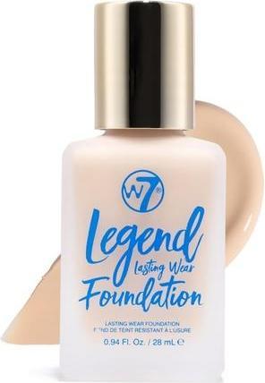Actual product image W7 Legend Foundation Creamy Liquid Foundation for Poreless Semi-Matte Medium
