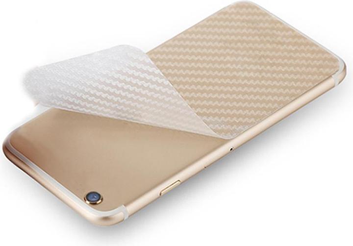Image du produit PhoneLook Autocollant arrière carbon transparent (Apple iPhone XS, Apple iPhone X)