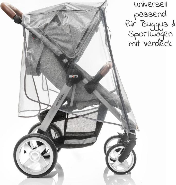 Actual product image Zamboo Regenschutz Universal Regenschutz Premium für Buggy und Sportwagen