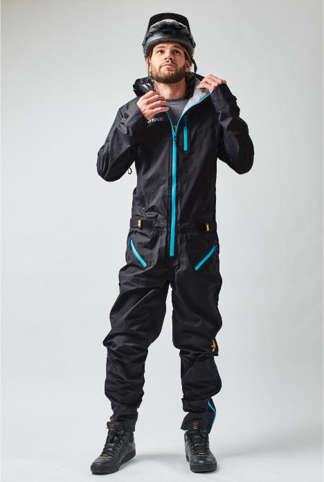Produktbild dirtlej Dirtsuit Prime Edition, schwarz/blau, S (S)