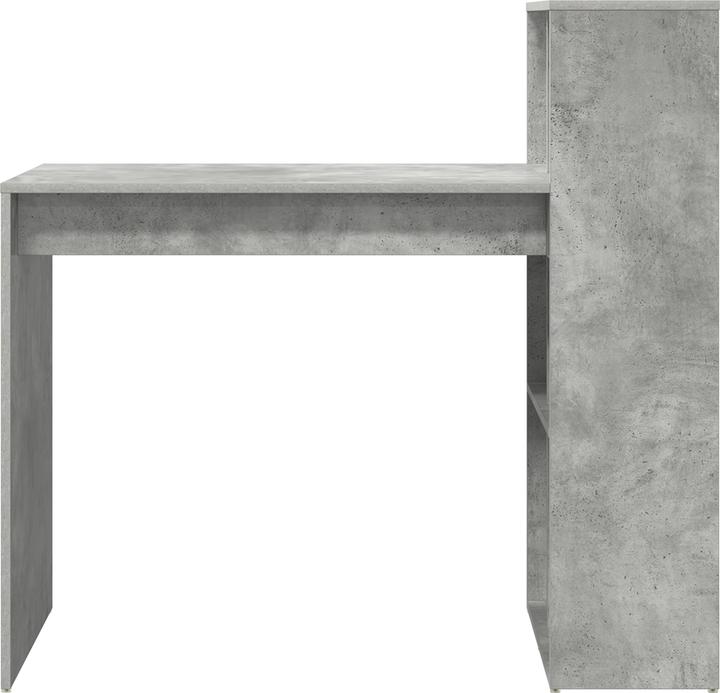 Produktbild VidaXL Schreibtisch Beton Grau Holzwerkstoff mit Betonoberfläche Mittel