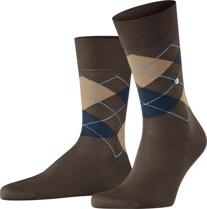 Burlington Socken "Manchester" braun (Einzelpack, 40 - 46)