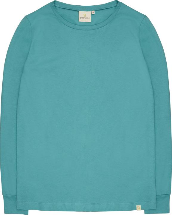 greenjama Langarm-Shirt mit Woll-Anteil