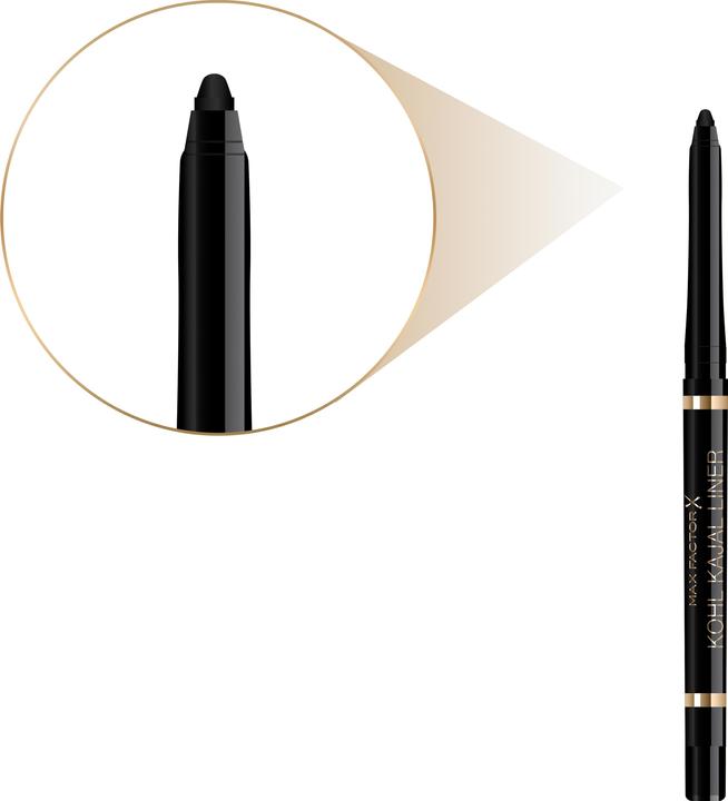 Actual product image Max Factor Kohl Kajal Liner (001 black)