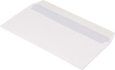Actual product image Bong 03003780 Envelope DIN long (110x220 mm), 100g bright white FSC, pressure-sensitive adhesive, 250 (110 x 220 mm, 250 x)