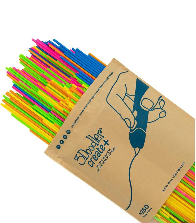 Produktbild 3Doodler Filament Create+ & Pro+ 250 PLA/"Neon Sunset Mix/" (PLA, 3 mm, 2 g, Mehrfarbig)