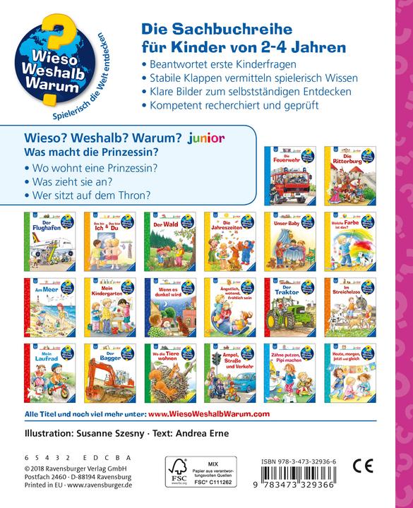 Produktbild Ravensburger Was macht die Prinzessin? (Deutsch, Andrea Erne, Susanne Szesny, 2018)