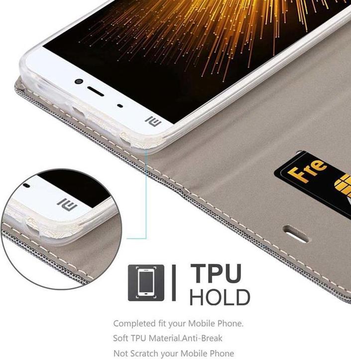 Actual product image Cadorabo Book Jeans Optics Cover (Mi 5s)