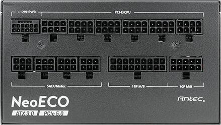Image du produit Antec Bloc d'alimentation NE1000G M EC ATX3.0 Modulaire (1000W) 80+ Gold retail (1000 W)