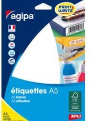 Immagine prodotto Agipa Etichette universali, 16 x 22 mm, bianco