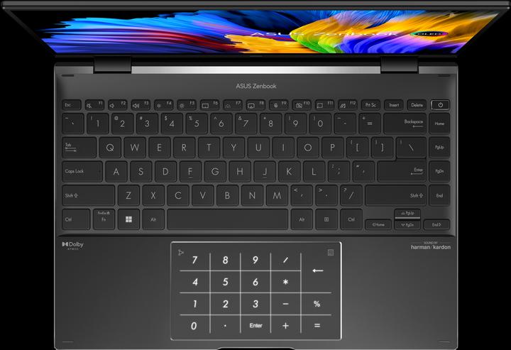 Image du produit ASUS UN5401QA-KN186W AMD Ryzen 9 5900HX 14inch WQXGA+ 16GB 512GB SSD UMA W11H Jade Black (P) (14", AMD Ryzen 9 5900HX, 512 Go)