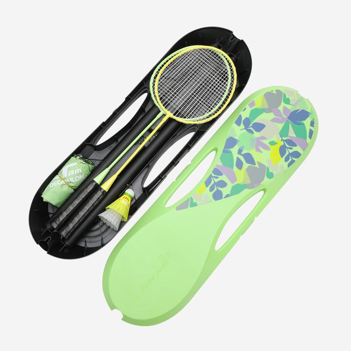 Actual product image Perfly Badminton Set - Fun Set 3M Leaf Green
