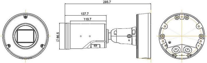 Image du produit Vivotek V-SERIE IB9387-EHTV-V3 Caméra IP bullet, 5MP, IR, extérieur, 2,7-13,5mm (2560 x 1920 pixels)
