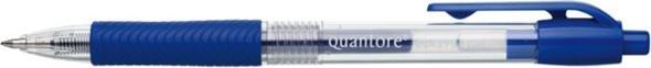 Produktbild Quantore 12x Gelschreiber blau mittel (0,7 mm) (Blau, 12 x)