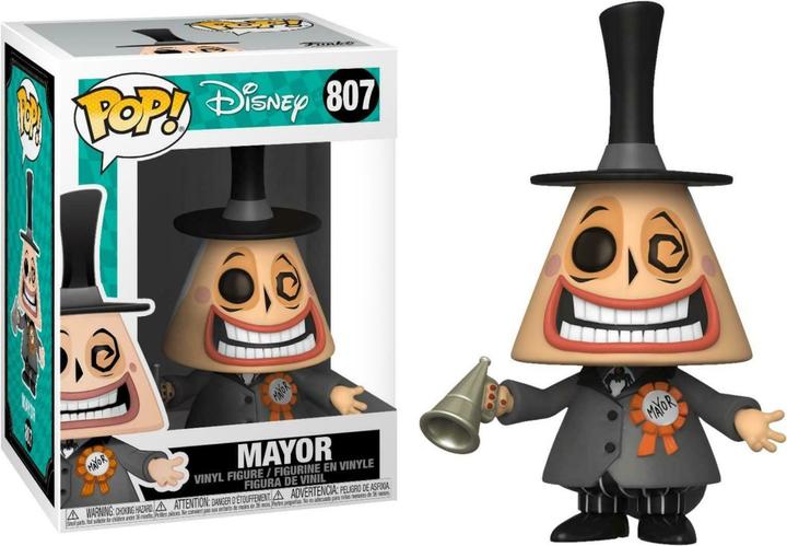 Actual product image Funko POP! - Nightmare before Christmas: Mayor with Megaphone