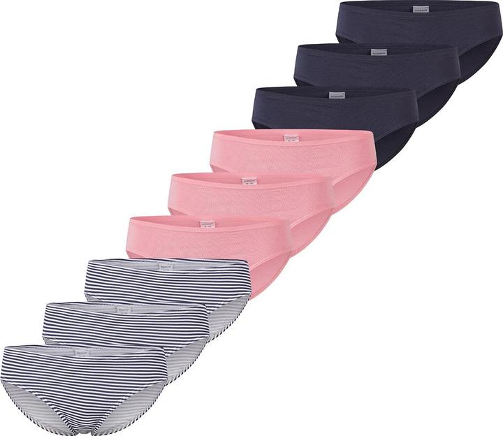 Immagine prodotto Schiesser Confezione di 9 slip per ragazze adolescenti in cotone biologico 95/5 (152, confezione da 9)