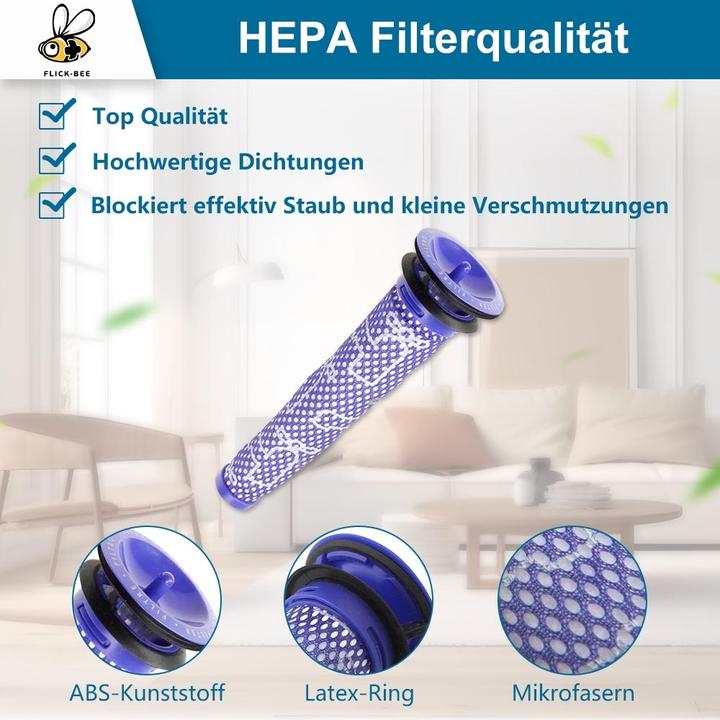 Produktbild Europart Motorschutzfilter wie dyson 965661-01 für Akkusauger